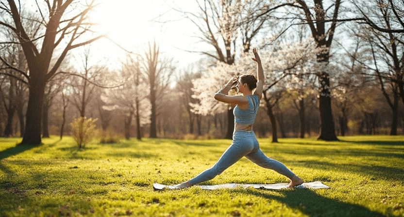 Gentle transition to spring movement