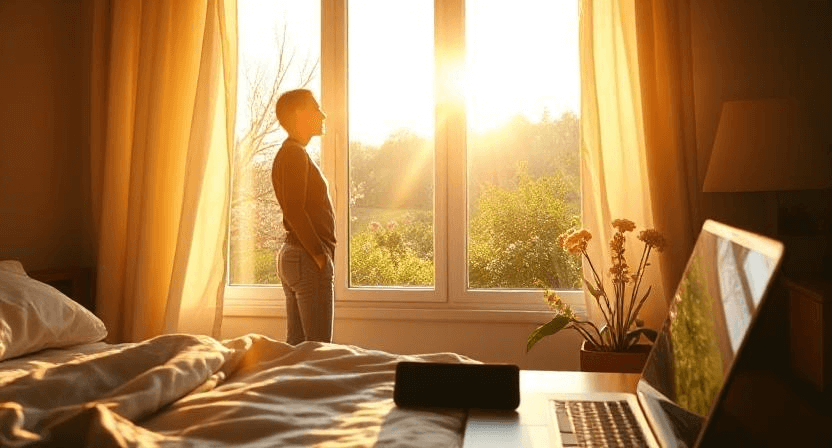 Reset circadian rhythm
