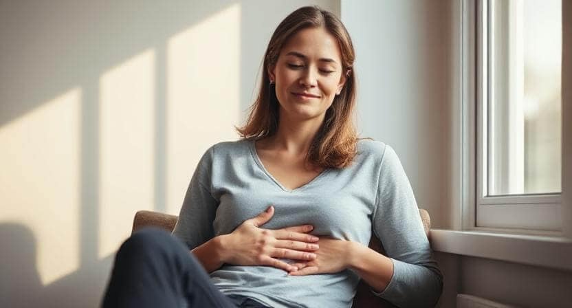 self-forgiveness and gut health