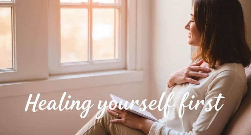 healing yourself first