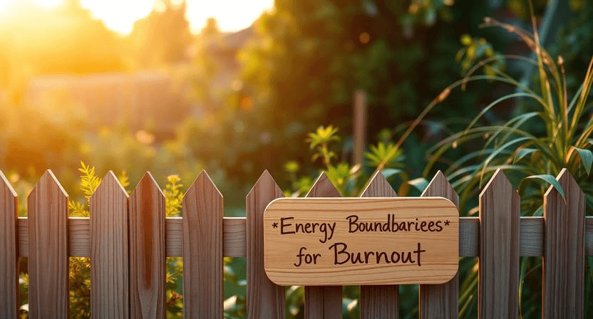 Energy Boundaries for Burnout